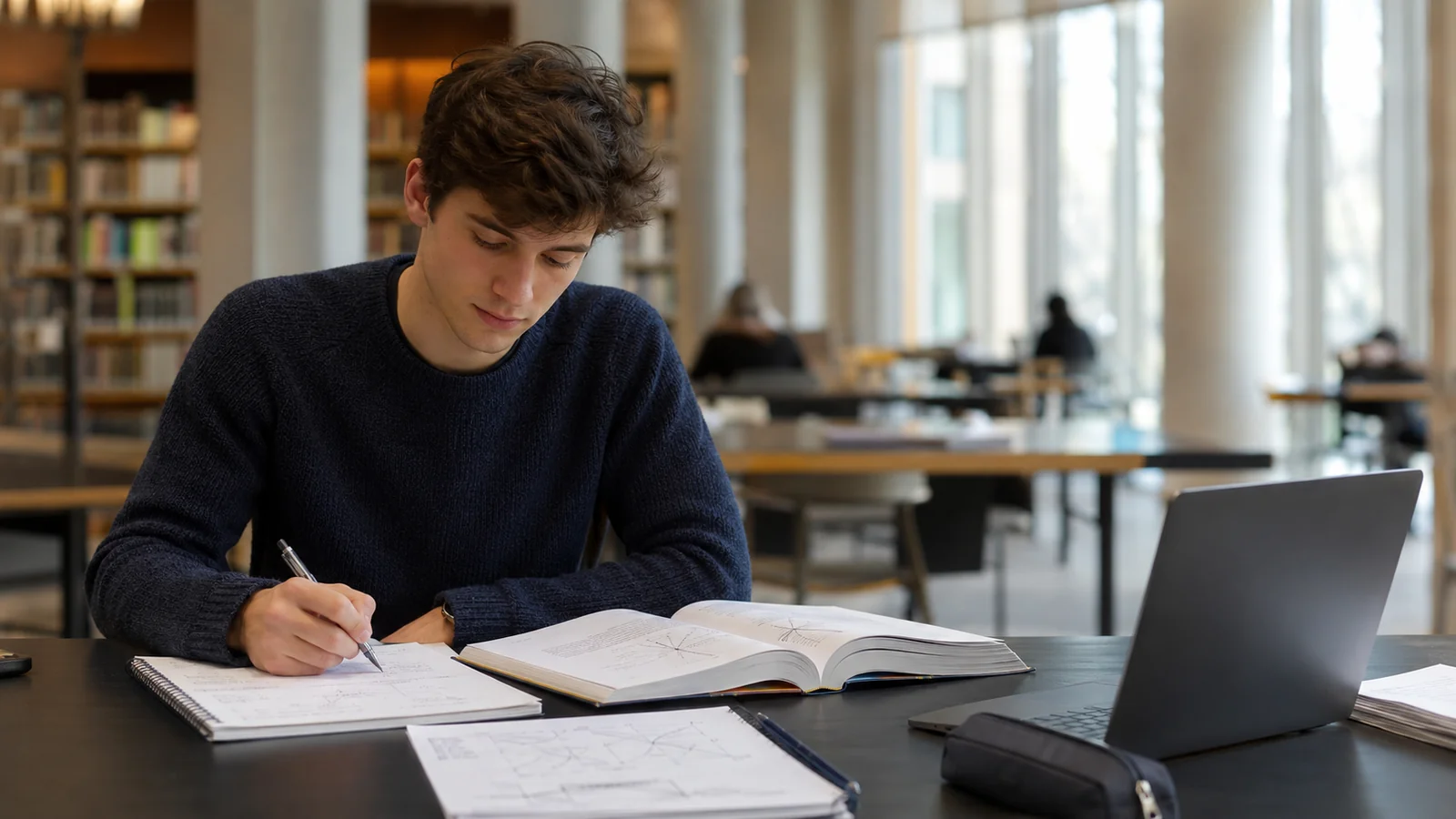 A-Level or university student